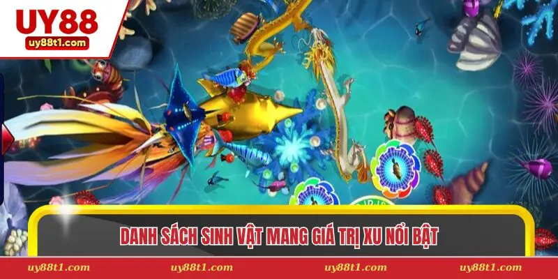 Danh sách sinh vật mang giá trị xu nổi bật 