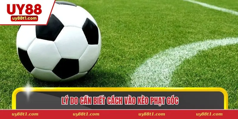 Lý do cần biết cách vào kèo phạt góc